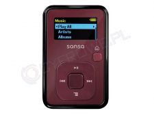 Odtwarzacz MP3 Sandisk Sansa Clip+ 4 GB czerwony