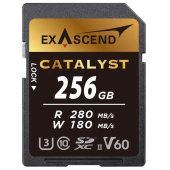 Exascend SDXC Catalyst UHS-II V60 256GB 