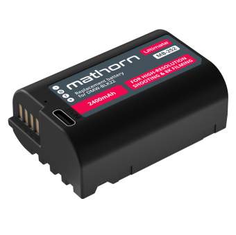 Mathorn Mathorn bateria MB-252 Ultimate 2400 mAh USB-C do Panasonic DMW-BLK22