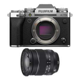 FujiFilm X-T5 + XF 16-80 mm f/4 OIS WR srebrny 