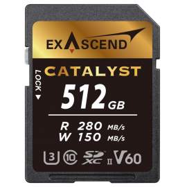 Exascend SDXC Catalyst UHS-II V60 512GB 