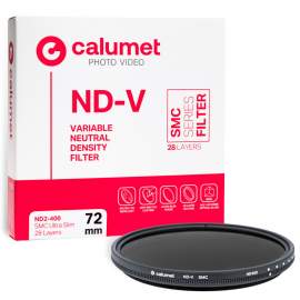 Calumet Calumet Variable ND2-400 SMC 72 mm Ultra Slim 28 Layers