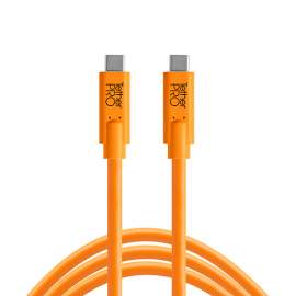 Tethertools TetherPro USB-C - USB-C 4,6 m pomarańczowy (CUC15-ORG)