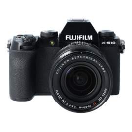 FujiFilm X-S10 + ob. XF 18-55mm f/2.8-4.0 czarny s.n. 0D050333/0DC02471