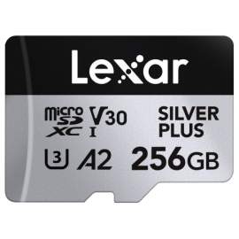 Lexar microSDXC Professional SILVER Plus UHS-I/U3/A2/4K V30 256GB