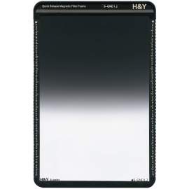 H&Y Filtr połówkowy szary miękki GND 1,2 z ramką magnetyczną - 100x150 mm