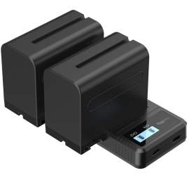 Smallrig Smallrig Zestaw akumulatorów 2szt NP-F970 z ładowarką [3823]