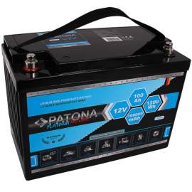 Patona Platinum LiFePO4 12V 100Ah 1200Wh 100000 mAh