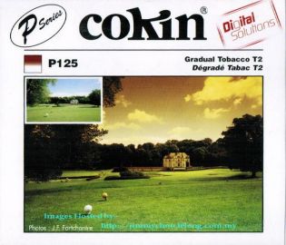 Cokin P125 połówkowy brązowy T systemu Cokin P
