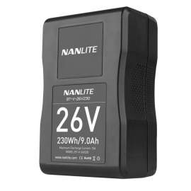 NANLITE V-mount 26V 230WH (BT-V-26V230)