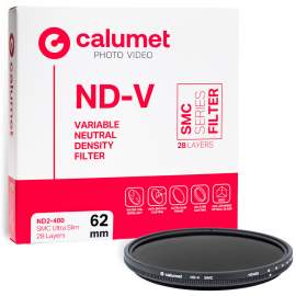 Calumet Calumet Variable ND2-400 SMC 62 mm Ultra Slim 28 Layers