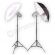 Funsports Powerlux 2x lampa VT-100 + 2x statywy + 2x parasolki