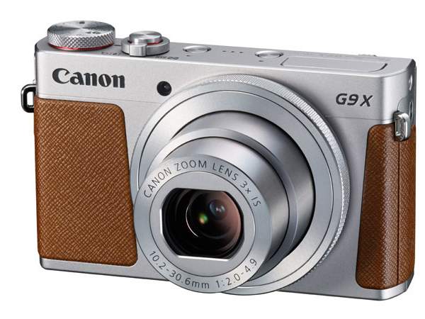 Aparat cyfrowy Canon PowerShot G9 X srebrny