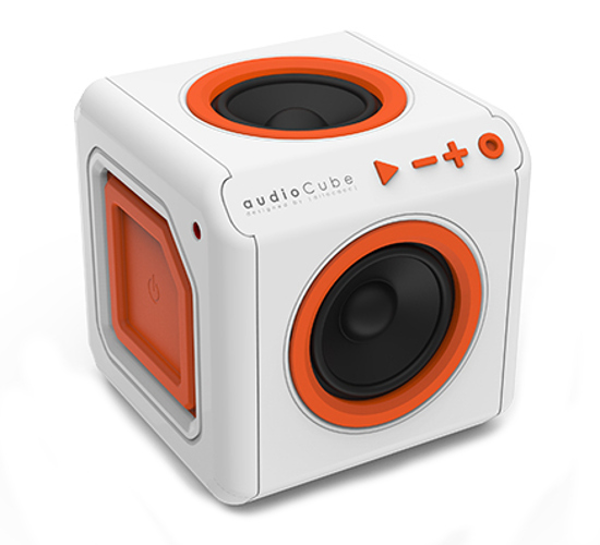 Głośnik allocacoc bezprzewodowy audioCube Portable biały