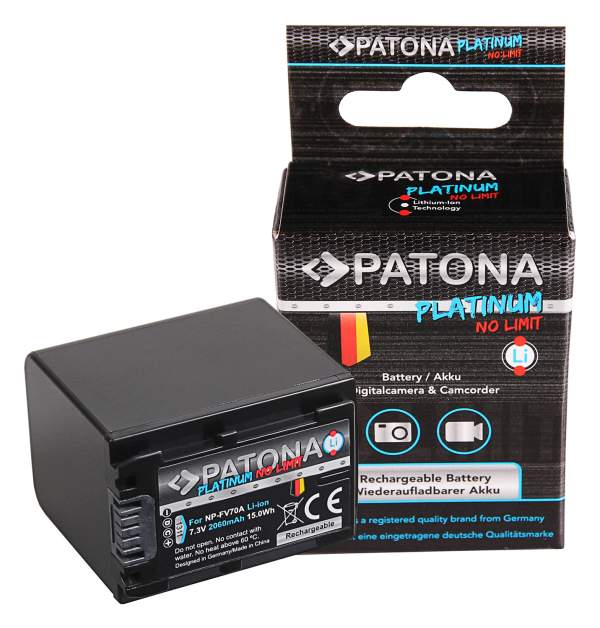 Akumulator Patona Platinum do Sony NP-FV70
