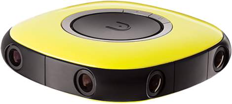 Vuze Kamera 360 stopni żółta