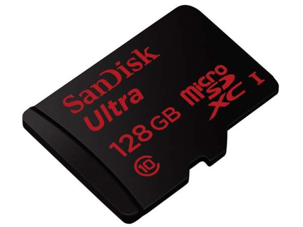 Karta pamięci Sandisk microSDXC ULTRA 128 GB 80 MB/s C10 UHS-I + Adapter SD