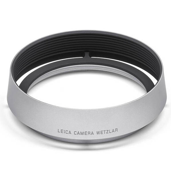 Osłona przeciwsłoneczna Leica Lens Hood Q3 silver anodized finish