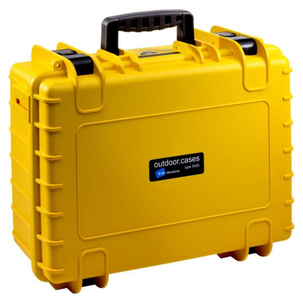 B&W Walizka B&W Outdoor Cases Type 5000 YEL SI (pre-cut foam)