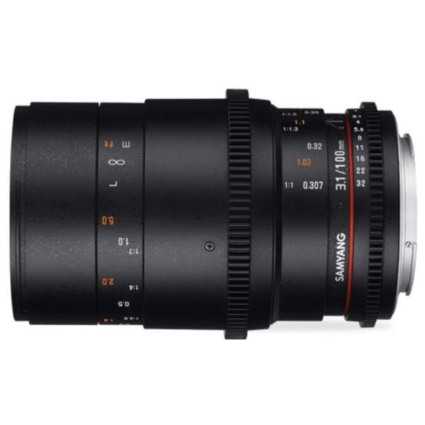 Obiektyw Samyang 100 mm T3.1 VDSLR / Nikon