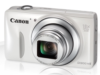 Aparat cyfrowy Canon PowerShot SX600 HS biały