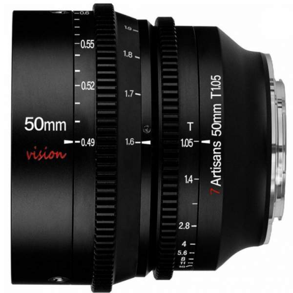 Obiektyw 7Artisans Vision 50 mm T1.05 Canon EOS-R