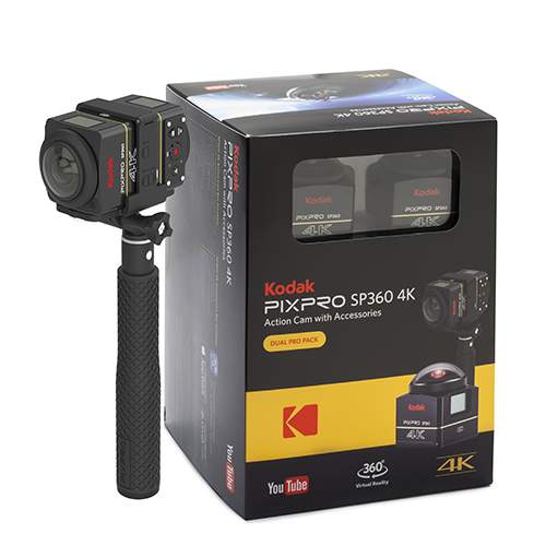Kodak PIXPRO SP360 4K Dual Pro Pack (2 kamery)