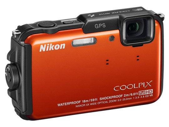 Aparat cyfrowy Nikon Coolpix AW110 pomarańczowy