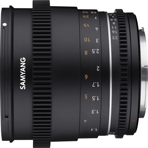 Obiektyw Samyang 85 mm T1.5 VDSLR II Canon EF
