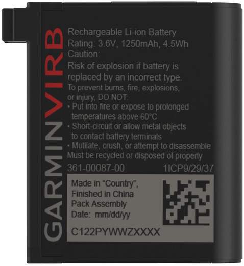 Garmin Akumulator dla kamery Garmin VIRB Ultra