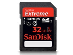 Karta pamięci Sandisk Extreme SDHC 32GB UHS-I 80MB/s