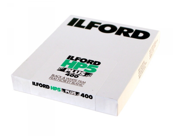 Błona arkuszowa Ilford HP5 PLUS 4x5in/25