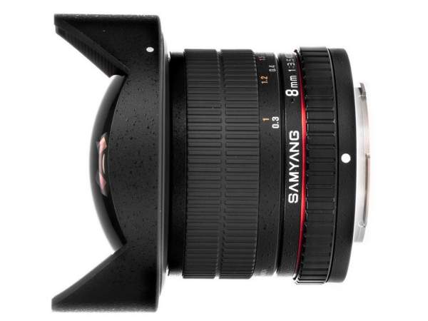 Obiektyw Samyang 8 mm T3.8 Fish-eye VDSLR CS II Sony E