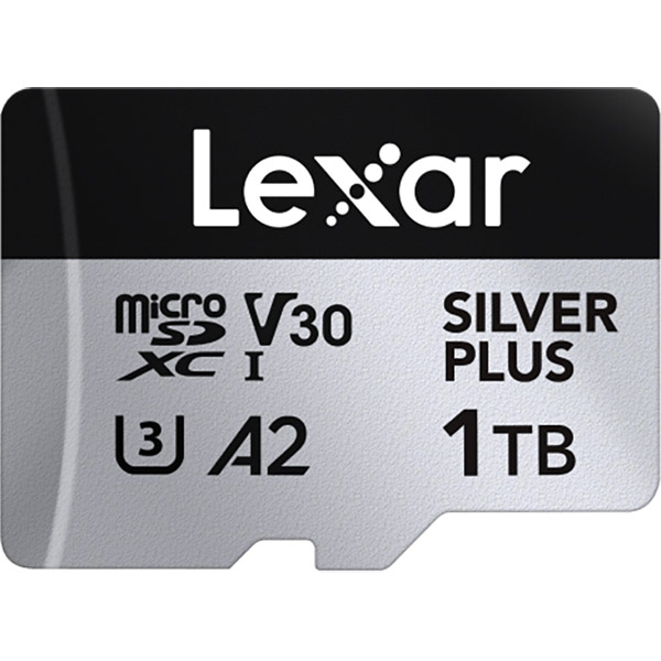 Karta pamięci Lexar microSDXC Professional SILVER Plus UHS-I/U3/A2/4K V30 1 TB