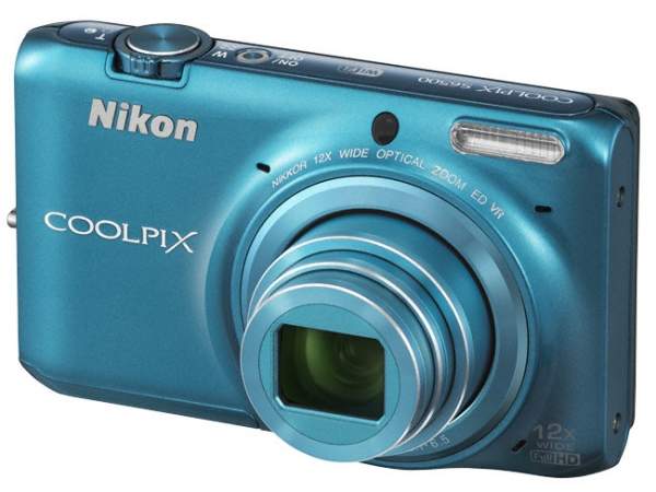 Aparat cyfrowy Nikon Coolpix S6500 niebieski