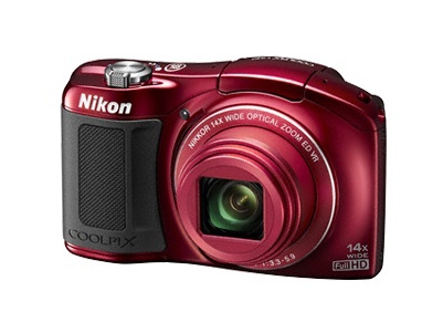 Aparat cyfrowy Nikon Coolpix L620 czerwony