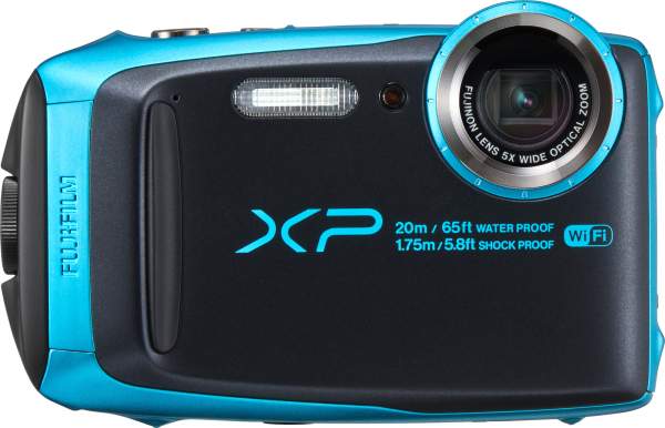 Aparat cyfrowy FujiFilm XP120 Sky Blue, wodoodporny, wstrząsoodporny