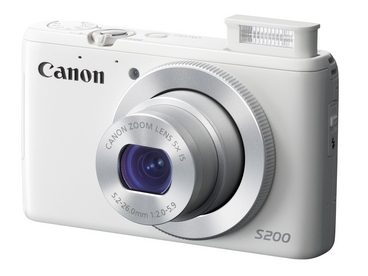 Aparat cyfrowy Canon PowerShot S200 biały