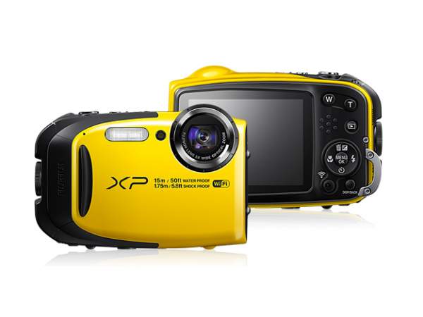 Aparat cyfrowy FujiFilm FinePix XP80 żółty