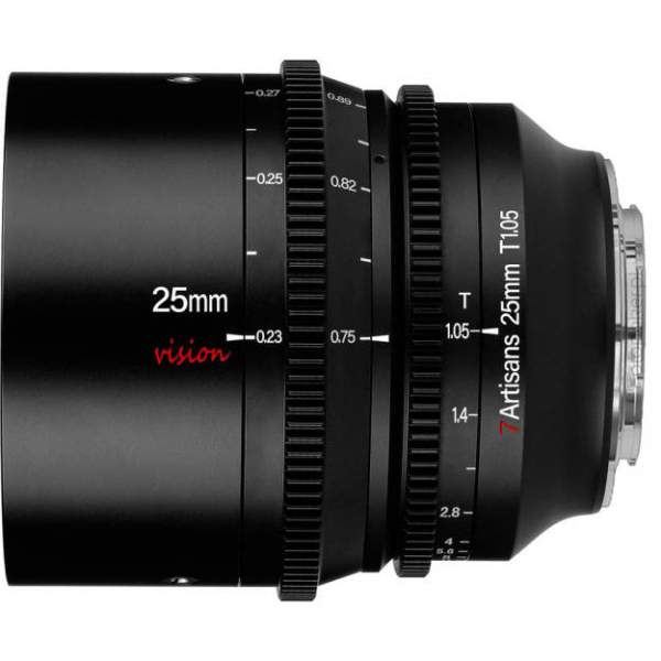 Obiektyw 7Artisans Vision 25 mm T1.05 Sony E