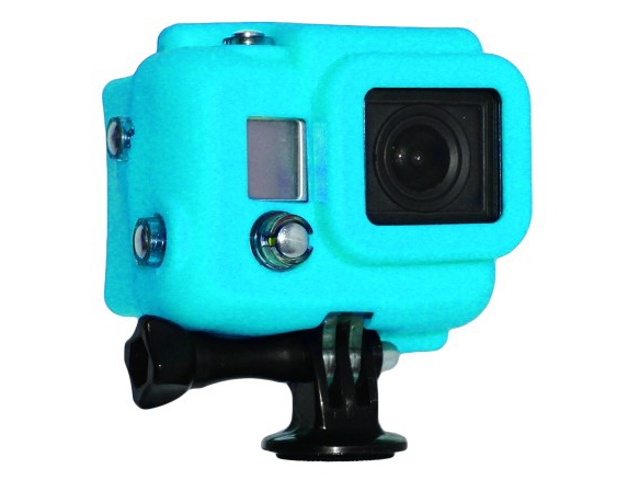 Xsories GoPro Hero 3 pokrowiec silikonowy zakryty niebieski