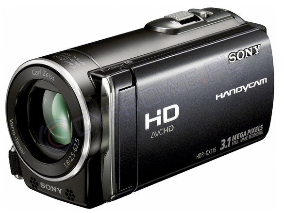 Kamera cyfrowa Sony HDR-CX115E czarna