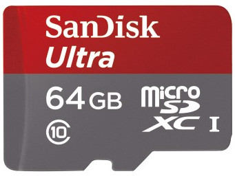 Karta pamięci Sandisk microSDXC 64 GB Ultra 48MB/s C10 UHS-I + adapter SD