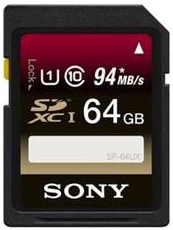 Karta pamięci Sony Expert SDXC 64 GB 94MB/s UHS-I C10 U1 - otwarte pudełko