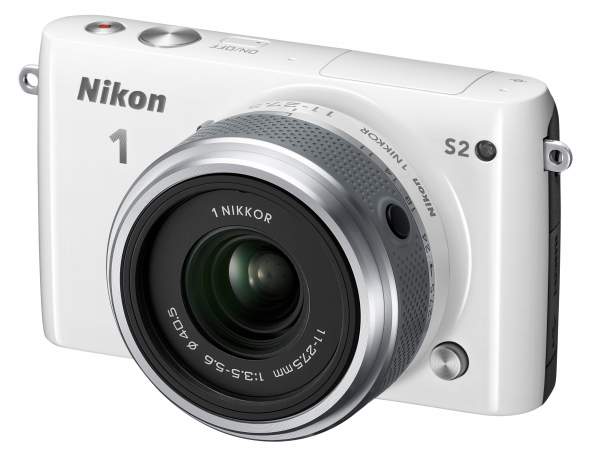 Aparat cyfrowy Nikon 1 S2 + ob. 11-27.5mm + ob. 30-110 biały