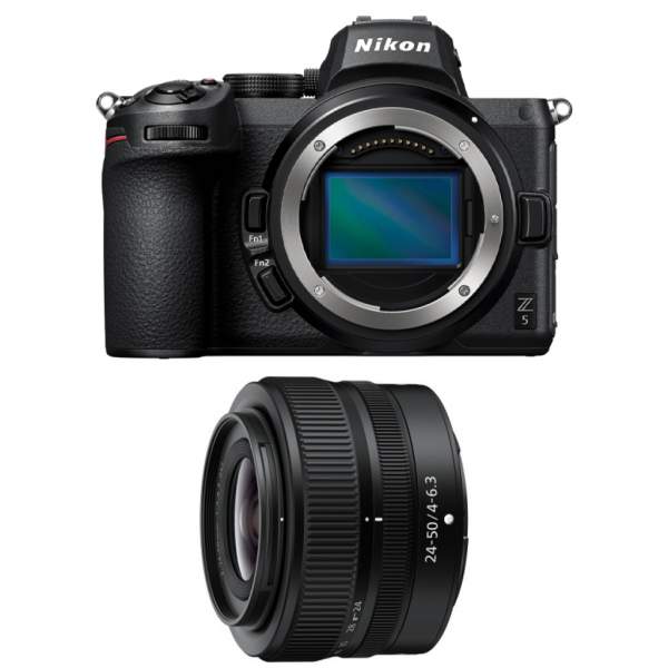 Aparat cyfrowy Nikon Z5 + ob. 24-50 mm