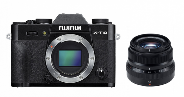 Aparat cyfrowy FujiFilm X-T10 czarny + ob XF 35 mm f/2 R WR