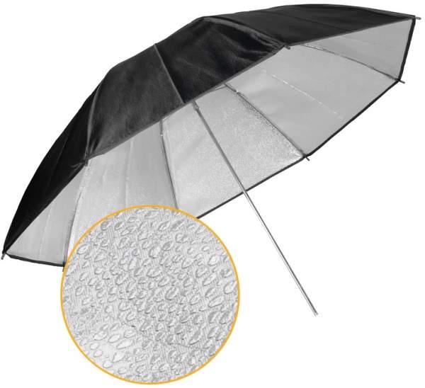 Parasol FreePower srebrny 100 cm tłoczona