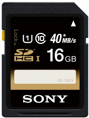 Karta pamięci Sony SDHC 16 GB 40MB/s UHS-I C10 U1 