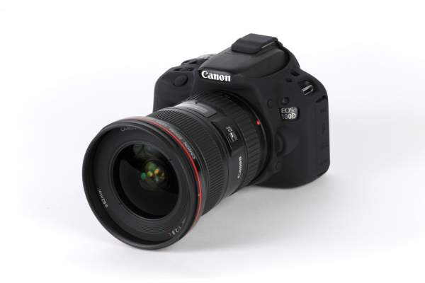 Zbroja EasyCover osłona gumowa dla Canon 100D/SL1 czarna